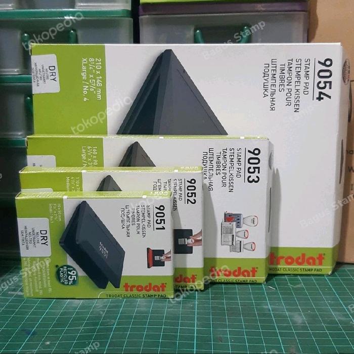 Bak Stempel Jumbo Trodat 9054 / Stamp Pad Trodat bisa untuk Kertas Plastik