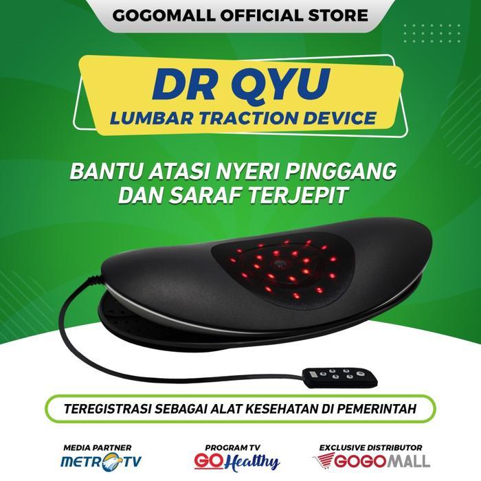 Dr. QYU Lumbar Traction Device Alat Terapi Untuk Bantu Meredakan Saraf Kejepit Terjepit Nyeri