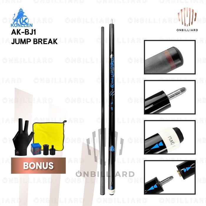KONLLEN AKBJ1 Stick Billiard Carbon Jump Break Cue JumpBreak