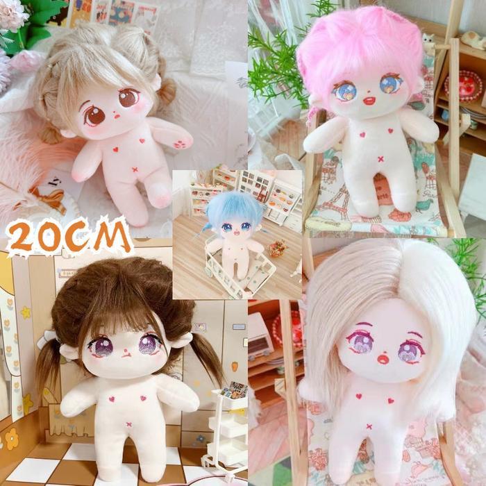 NEW VINNATSU -COTTON DOLL 20CM PLUSH TOY DOLL NON ATTRIBUTE BONEKA 20CM COTTON DOLL PLUSH TOY DOLL