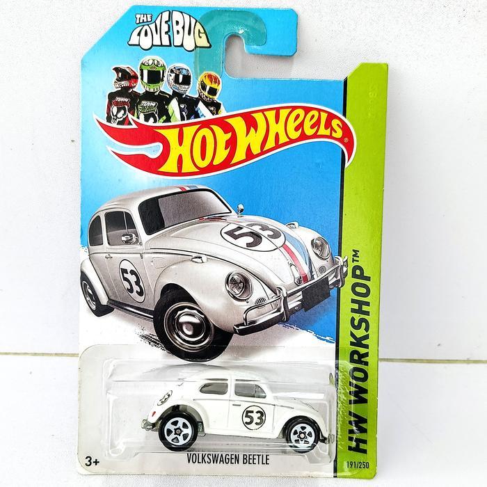NEW HOT WHEELS VOLKSGEN BEETLE HERBIE 53 - VW KODOK THE LOVE BUG