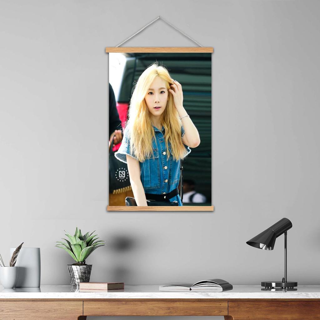taeyeon Framed Wall Painting Canvas Art Poster and Wall Art, Modern Family Bedroom Decor,