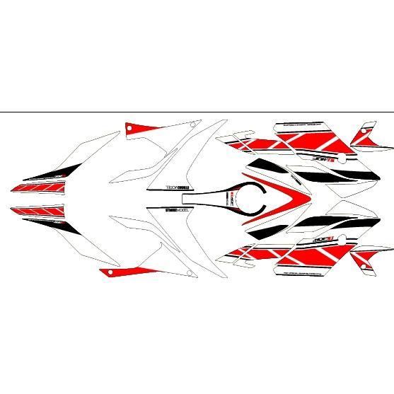 STOK TERBATAS Set Sticker Body YZF-R3/R25 R25 MR25-D-RD-ALL