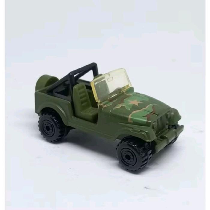 Hot Wheels Jeep Cj7 Cj-7 Green Army Loose Diecast S Terbaru 