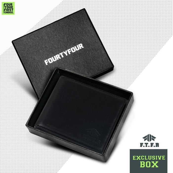 Fourtyfour Digi - Dompet Kulit Kotak Premium Pria - Leather Wallet Pria Kartu #Gratisongkir