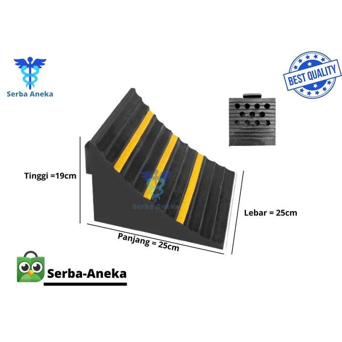 Wheel Chock Rubber Terbaruu