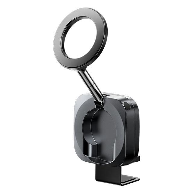 Stand Holder Jepit Magnet HP Putar 360 Universal dengan Ring Magnet