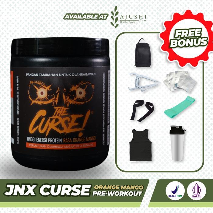 Jnx The Curse 50serv ( Suplemen Prewokout No.1 )