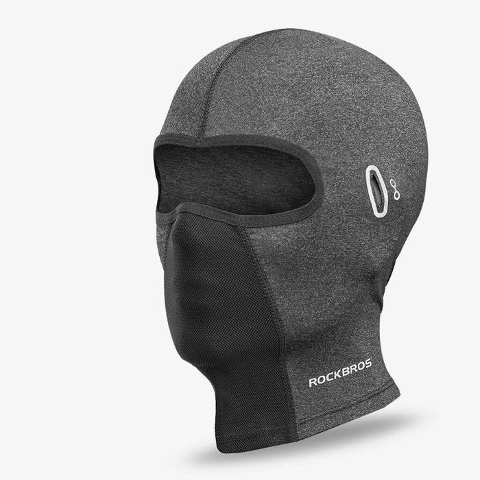 PAKET BUNDLING BALACLAVA ROCKBROS LF8065 + MANSET TANGAN XT9001 UV PROTECTION MASKER SEPEDA FULL