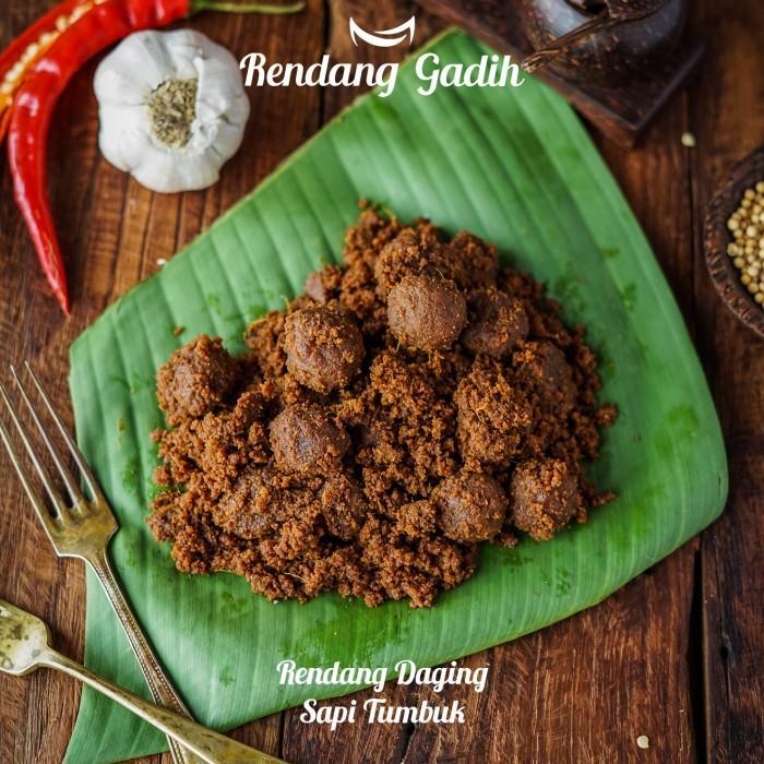 Asli Rendang Daging Sapi Tumbuk - Rendang Gadih - Spicy - Reguler Sale