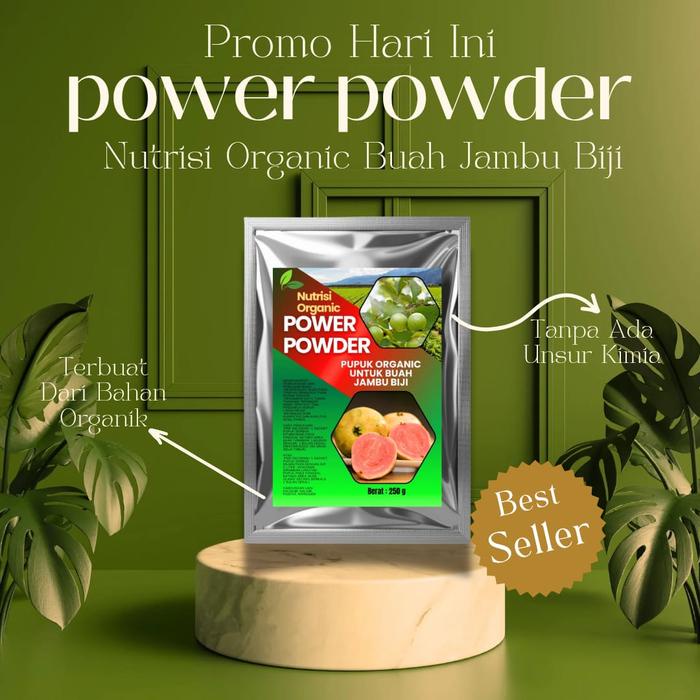 BOOSTER PELEBAT BUAH JAMBU 250GRAM PUPUK BUAH JAMBU