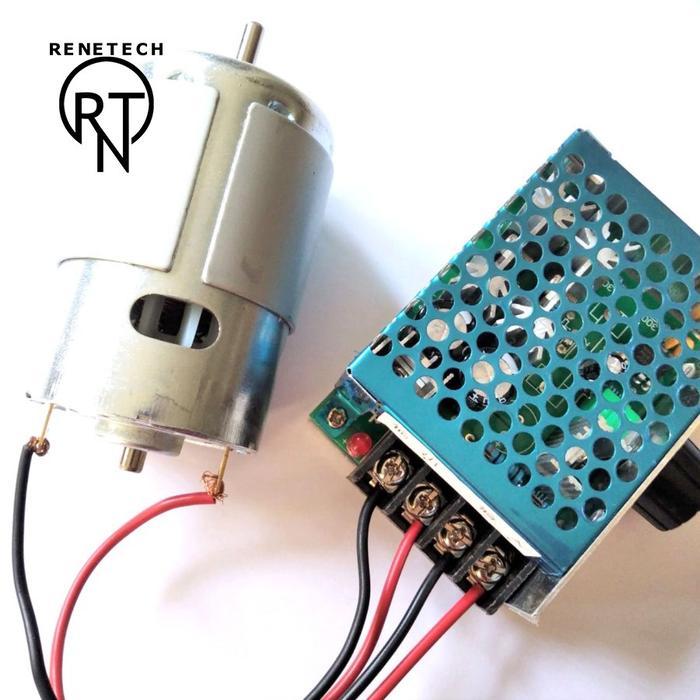 Paket Dinamo Motor 895 Plus Dimmer Dc 20A Box