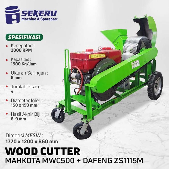 MESIN WOOD CUTTER MAHKOTA MWC 500 PROMO TERMURAH