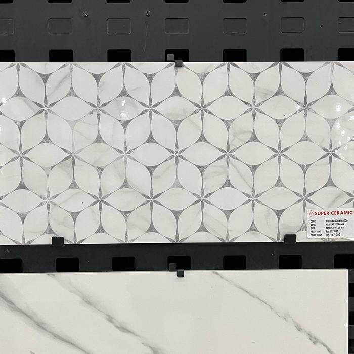 HABITAT 30x60 Keramik Dinding - Visconti / Visconti Deco Kualitas Premium