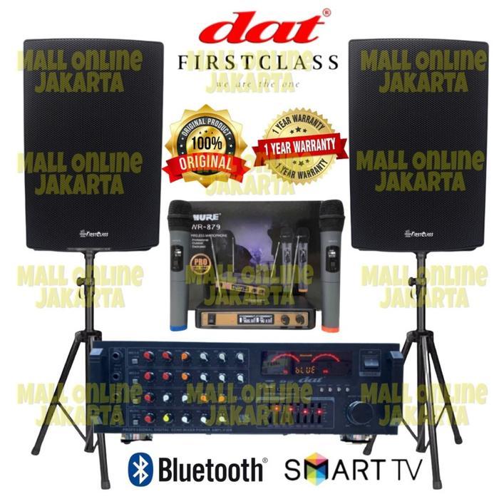 Paket karaoke speaker 15 inch firstclass outdoor indoor original
