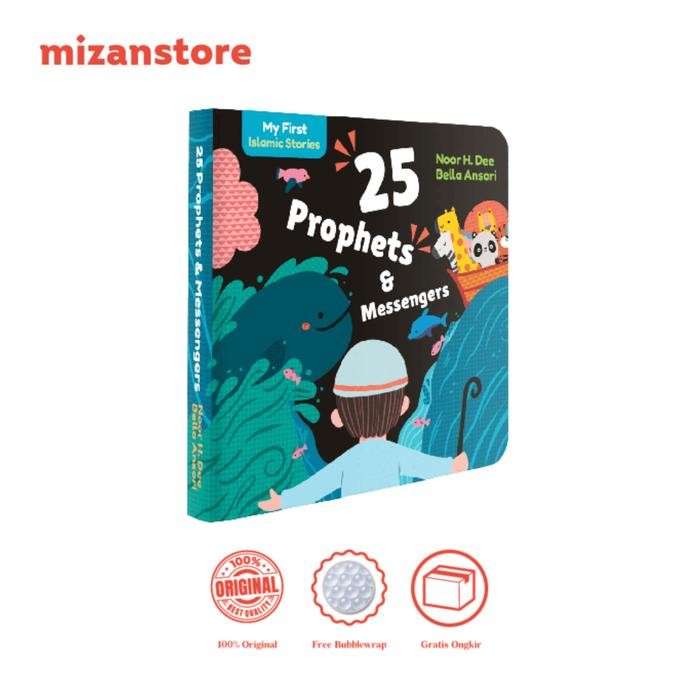 [Mizan Jakarta] Buku My First Islamic Stories : 25 Prophets And Messengers (Boardbook)