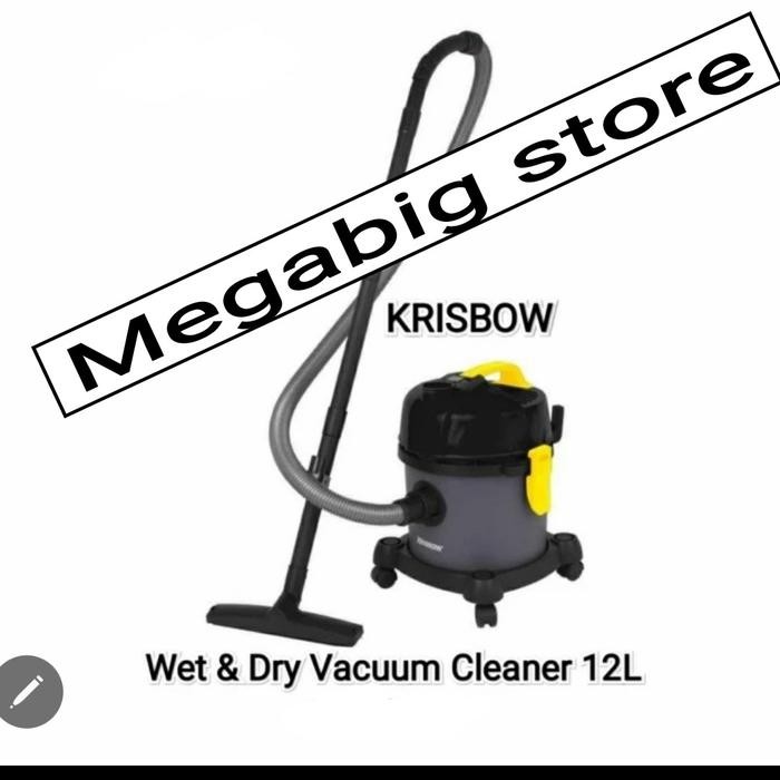 Vacum Cleaner Wet and Dry Krisbow 10100235 Vacuum Vakum Cleaner 12L