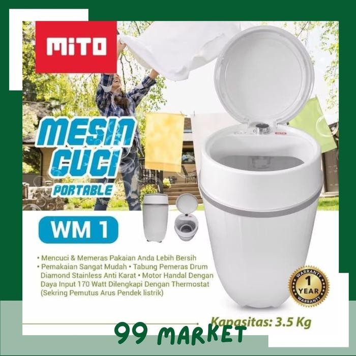 Mesin Cuci Portable mini / Mesin cuci mirto