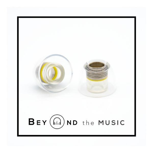 PENTACONN COREIR BRASS Metal Core Premium Silicone Eartips