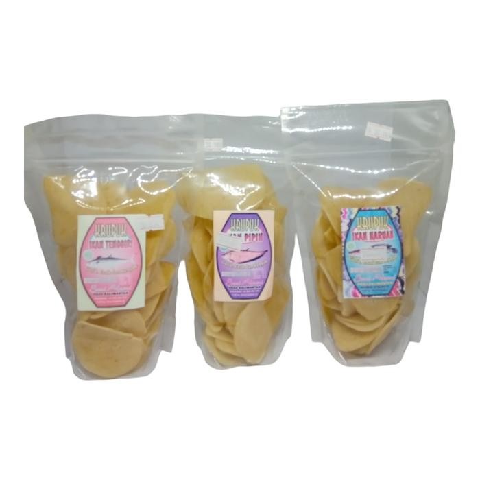 

SIAPKIRIM Kerupuk Ikan Sari Alami Khas Martapura - Kemasan Kecil 150 Gram READY STOCK