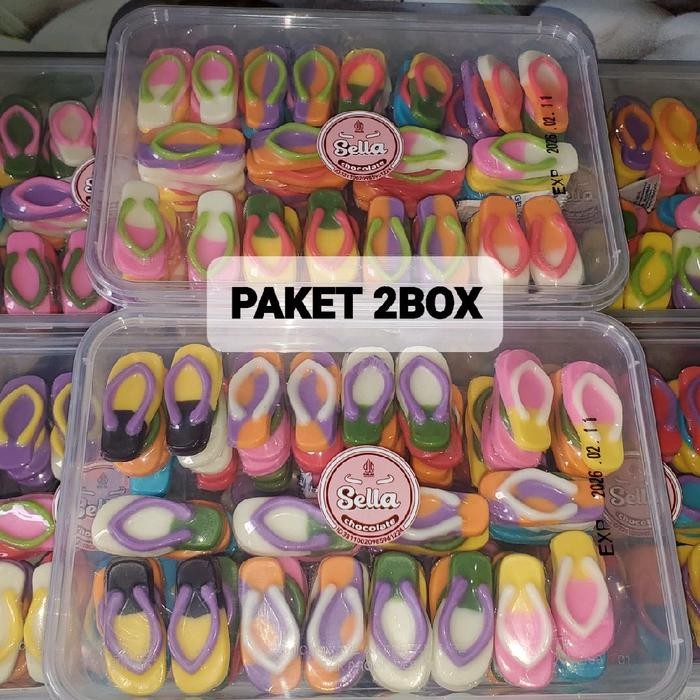 

SIAPKIRIM COKELAT SENDAL BUNDLING 2 TOPLES (ISI 200PCS /100 PASANG) READY STOCK