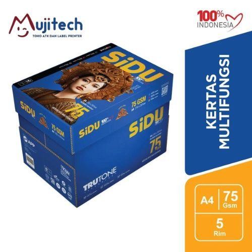 

NEW PRODUK SIDU KERTAS HVS A4 75 / 80 GSM PUTIH FOTOCOPY SINAR DUNIA WARUNG ARA67