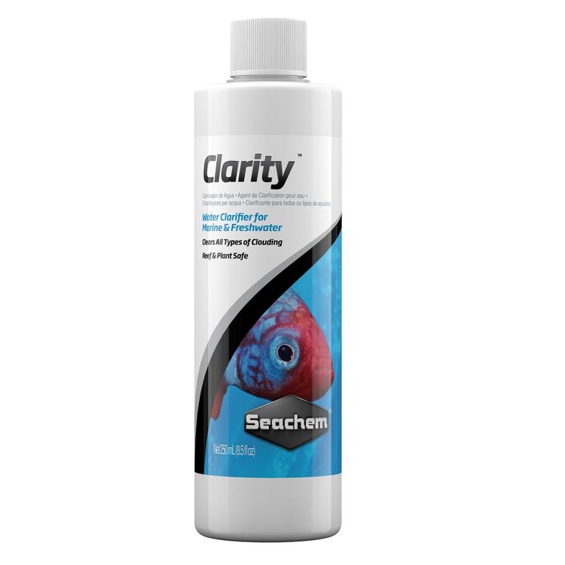SEACHEM CLARITY 250ML PENJERNIH AIR KOLAM AQUARIUM IKAN PEMBENING AIR