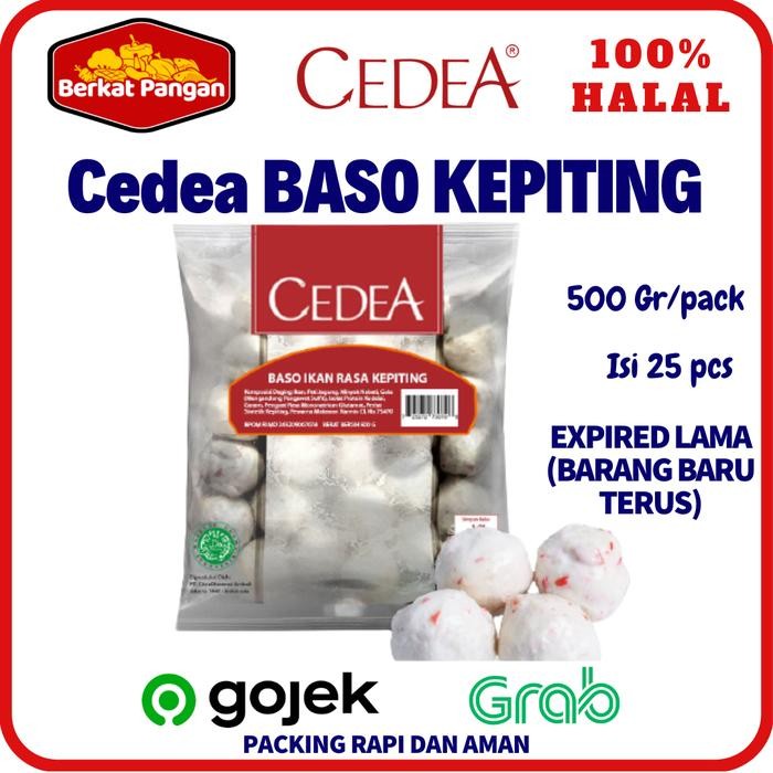 

Pilihan- Cedea Baso Kepiting / Bakso Kepiting 500Gr