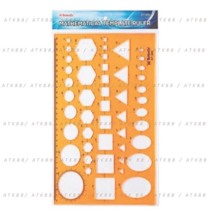 

Mal / Penggaris Butterfly BT 880