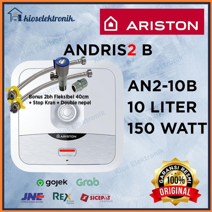 Ariston AN2-10B 150w Andris 2 Water Heater Electric 10L Pemanas Air - AN2 B 10 / AN2 10B / Andris 2