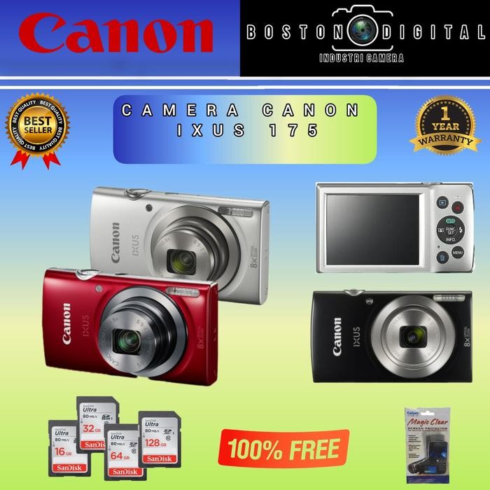 CANON IXUS 175 POCKET CAMERA / CANON IXUS 175 Shopeseler