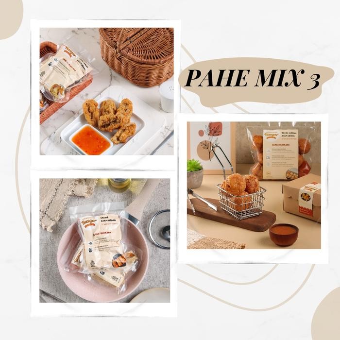 

ASLI [PAKET HEMAT MIX 3] Basgor , Cakwe Udang & Tahu Walek, Makanan Instan, Halal, Khas BASGOR