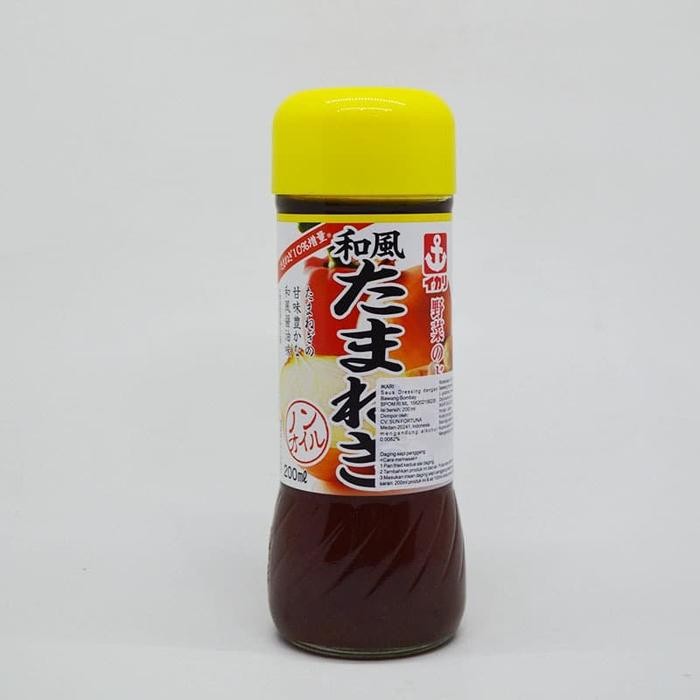 

SIAPKIRIM IKARI SAUCE ONION DRESSING 200 ML READY STOCK