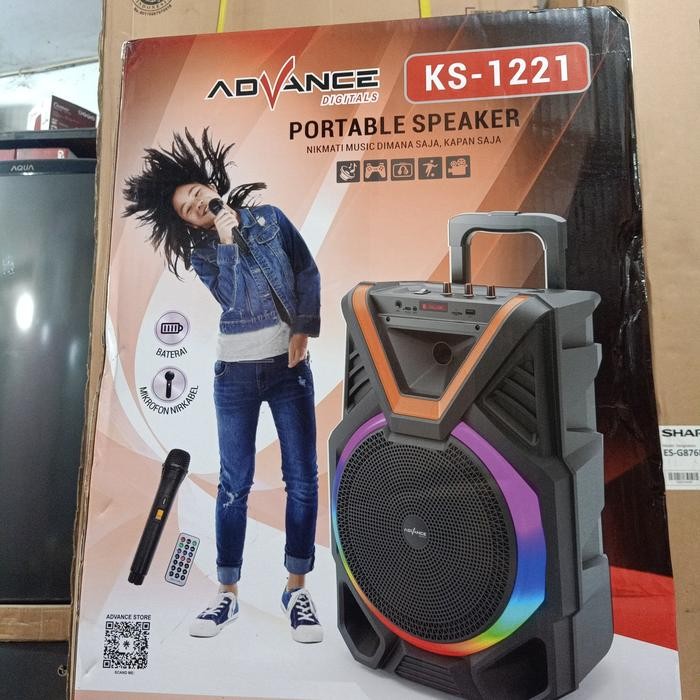 Speker Bluetooth 12"Advance K1221