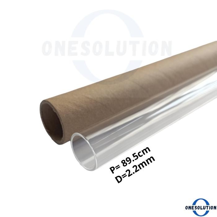 

Selongsong kaca UV / Quartz sleeve 12 GPM (gratis packing kayu+bubble wrap)