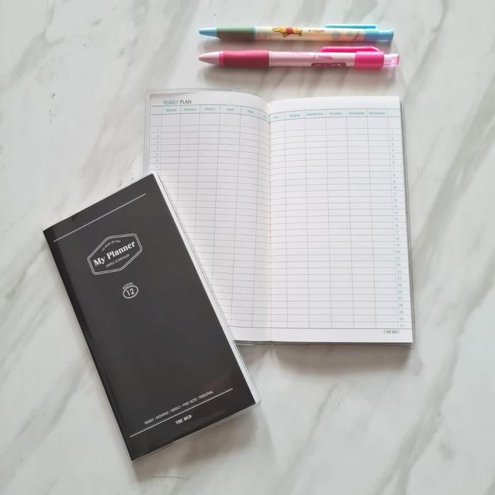 

Hot Sale! My Planner Book - Complete And Handy (Yarly, Monthly, And Weekly Planner)