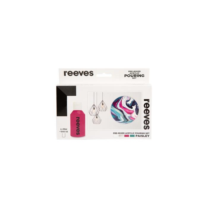 

NEW PRODUK REEVES PRE-MIXED ACRYLIC POUR PAINT SET MAWAR-89