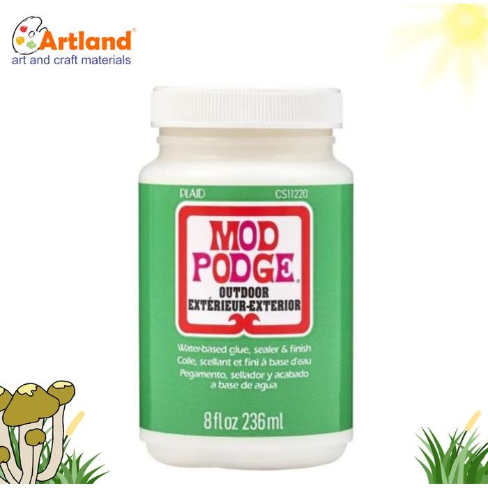 

NEW PRODUK MOD PODGE OUTDOOR 8OZ LEM & FINISHING TAHAN CUACA UNTUK PROYEK LUAR RUANGAN MAWAR-89