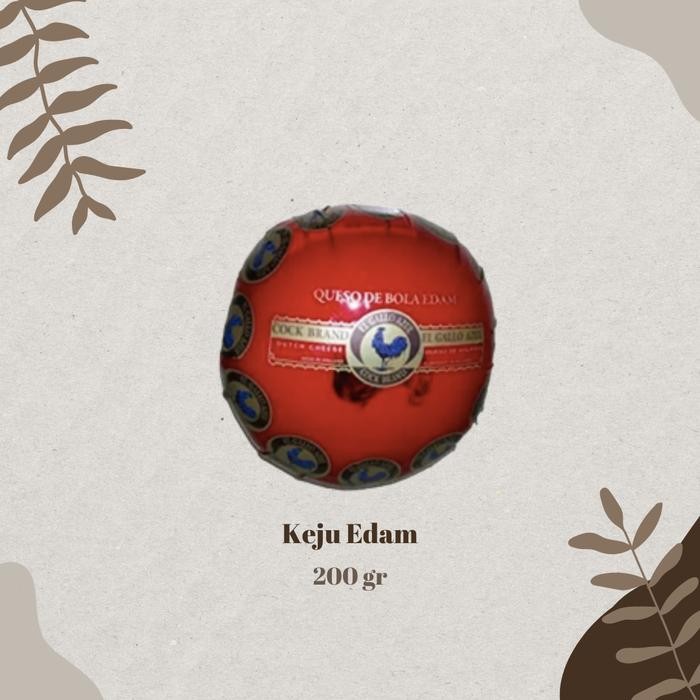 

Pilihan- Keju Edam Bola Ayam Emas 200 Gram