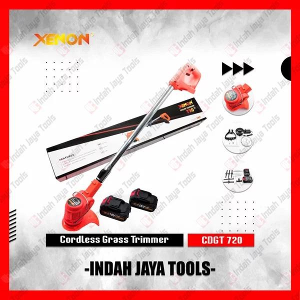 XENON CDGT720 Mesin Potong Rumput 18V Baterai Cordless Grass Trimmer