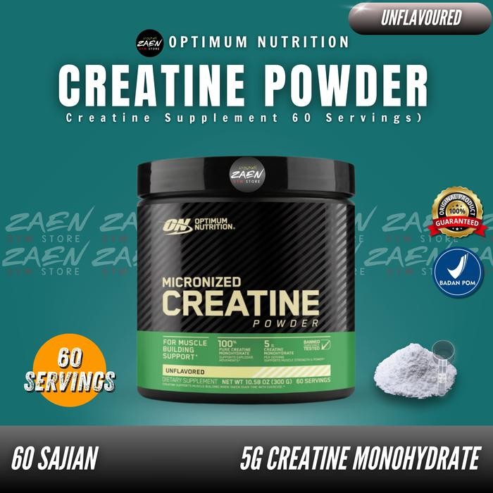 Optimum Nutrition ON Creatine Powder 300 Gr Creatine Monohydrate