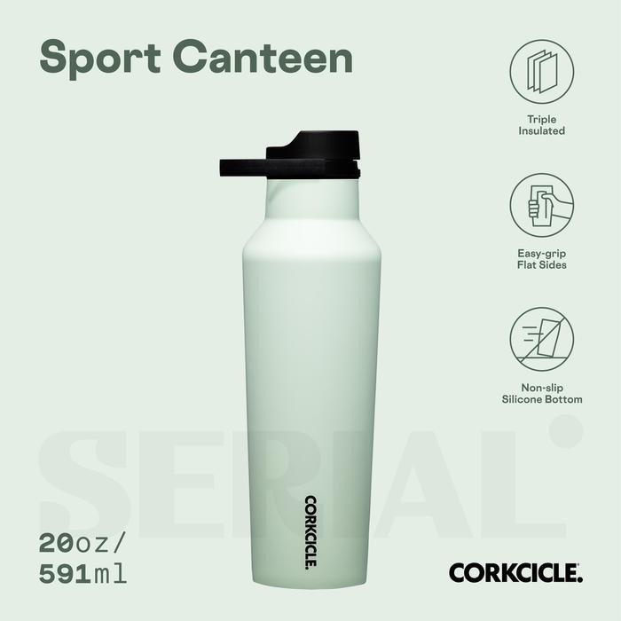 Pilihan- Corkcicle Sport Canteen 20Oz - Sage Mist