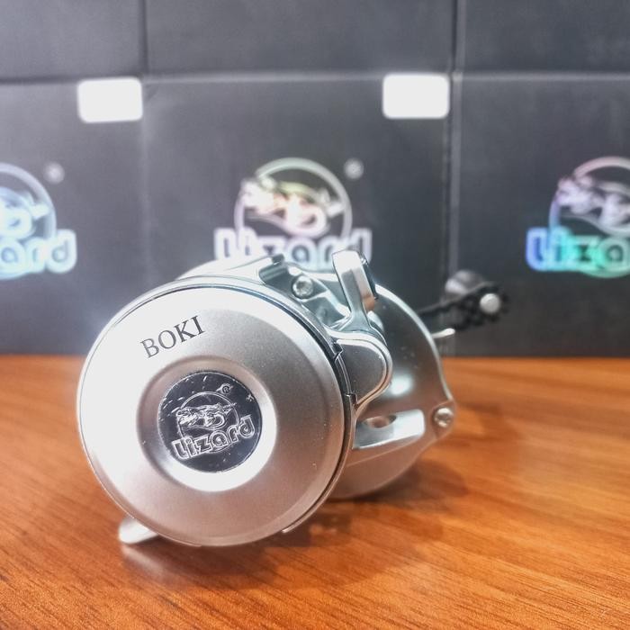 Reel Bait Casting Lizard Boki Air Left 7.6:1 -Handle Kiri
