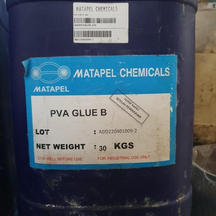

Pva Glue B Blue Biru - 5 Kg