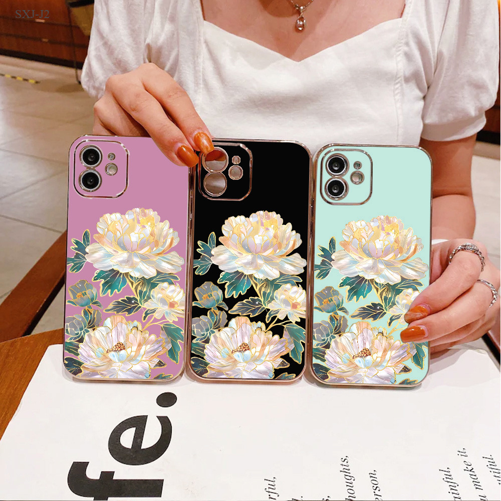 Casing Hardcase Tanaman Berbunga Yang Indah Hp For Compitable With Samsung Galaxy J2 J4 J6 J7 Core P