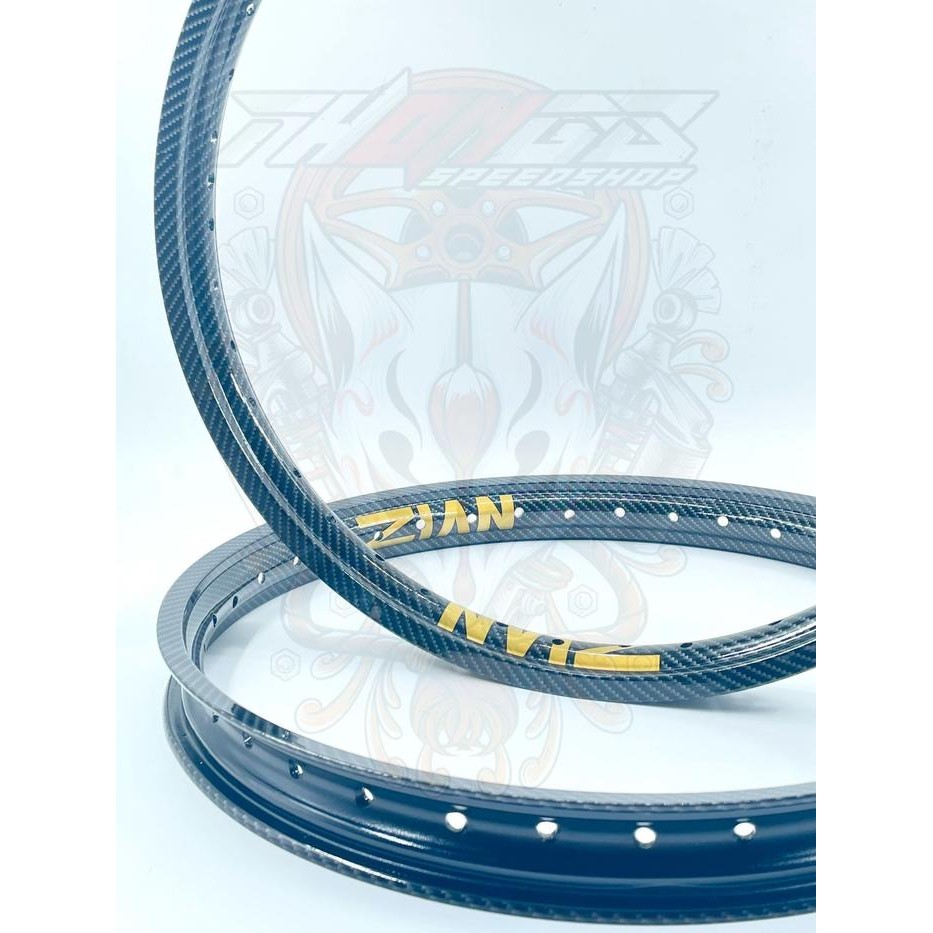 Velg Zian Carbon Ring 17 120 140 Original Thailand