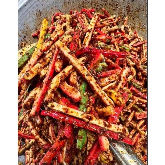 

New SEBLAK KERUPUK JAAT KURUPUK BETON BUMBU CIKRUH 250 GRAM