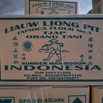 

TERLARIS Tepung Tapioka Liauw Liong Pit 1 Kg Per Dus Isi 10 Pcs READY STOCK