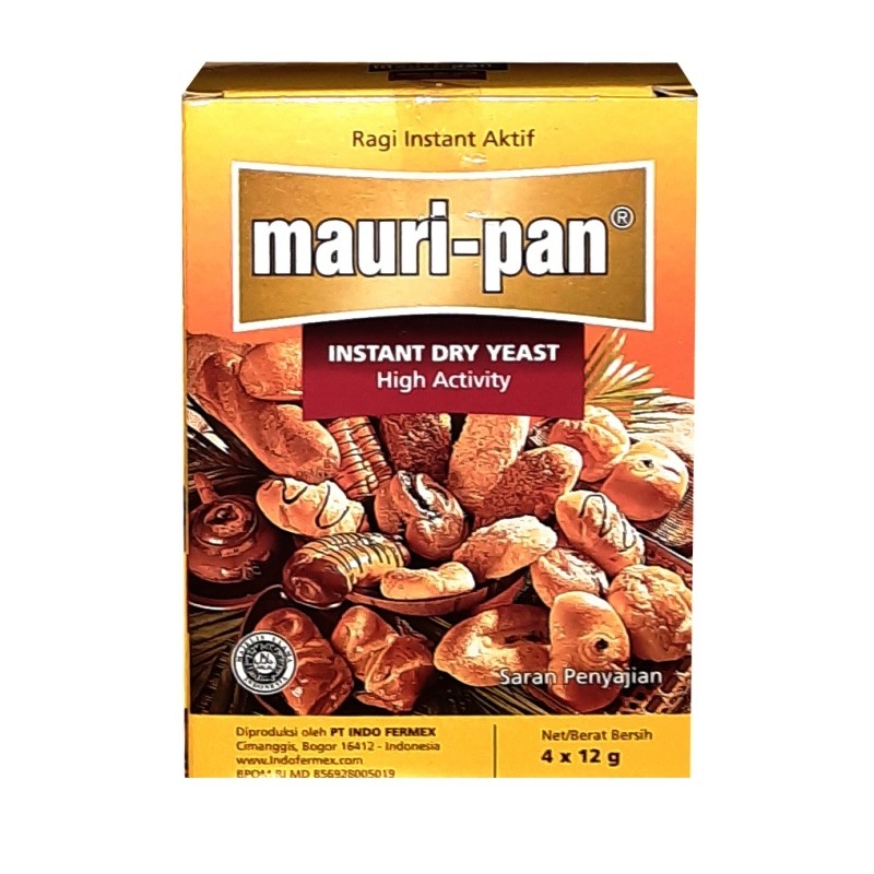 

S16258 MAURIPAN HIGH ACTIVITY INSTANT DRY RAGI PENGEMBANG 4X12GR KOTAK MAJU BERSAMA (20250921)