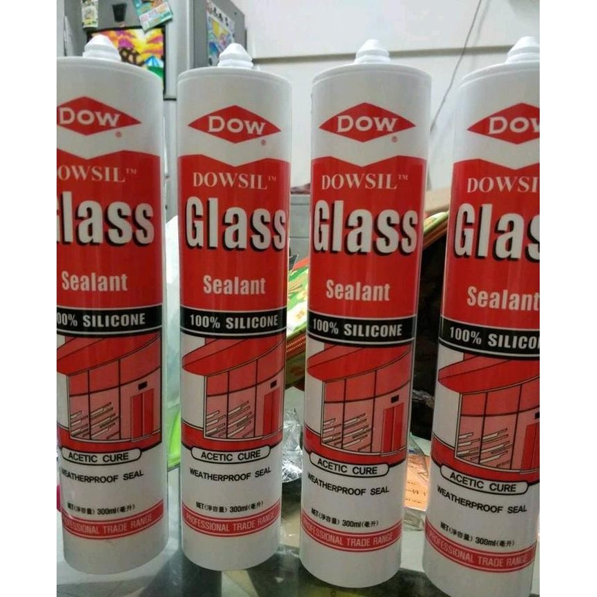 Pilihan- Dow Dowsil Corning Dowsil Dow Corning Asam Lem Kaca Silicone Sealant